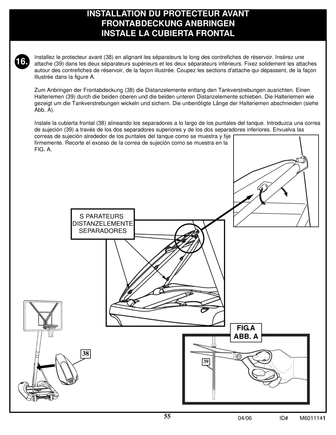 Huffy M6011141 manual FIG.A ABB. a 