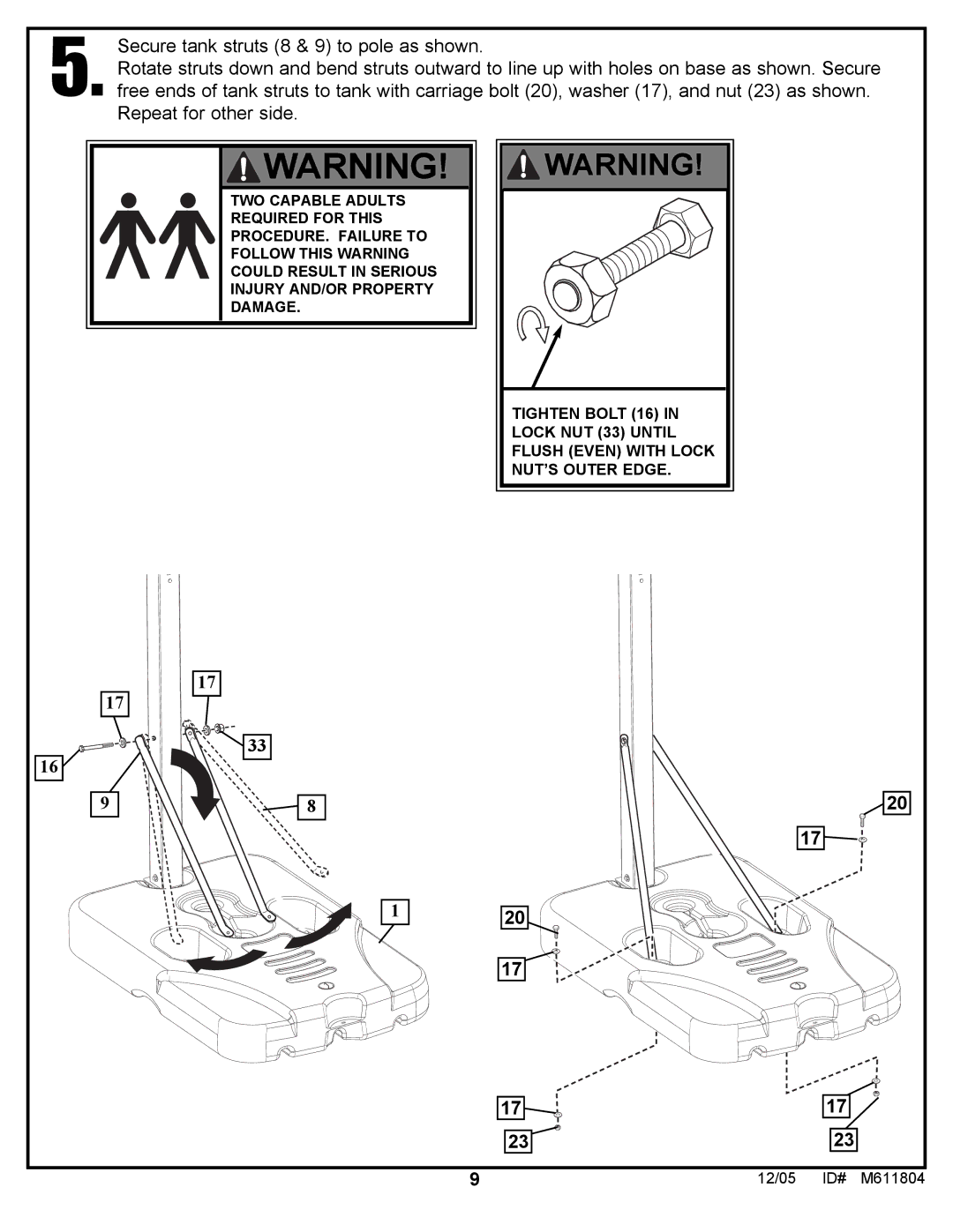 Huffy manual 12/05 ID# M611804 