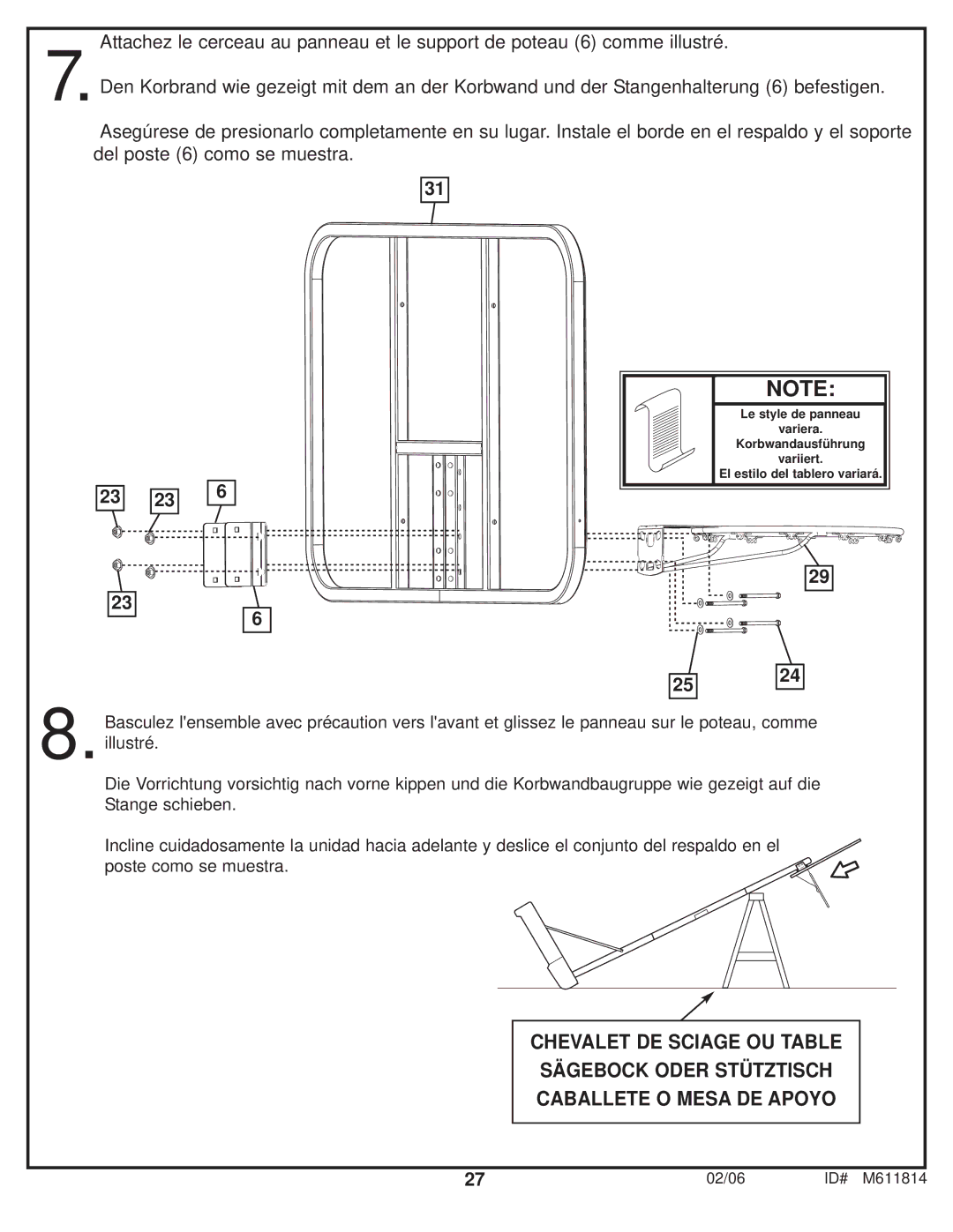 Huffy manual 02/06 ID# M611814 