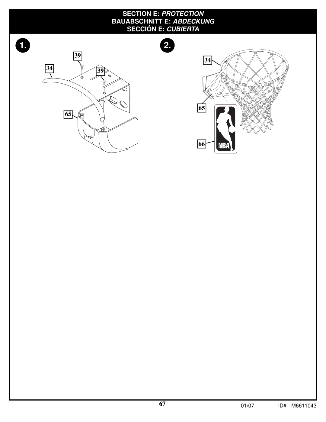 Huffy manual 01/07 ID# M6611043 