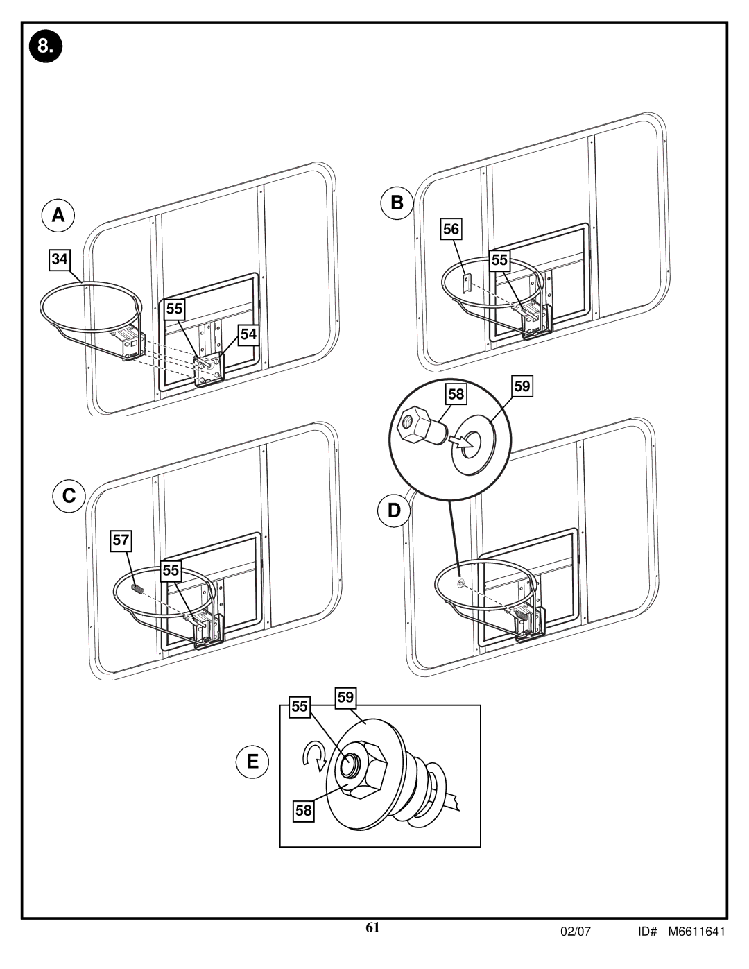 Huffy M6611641 manual Id# 