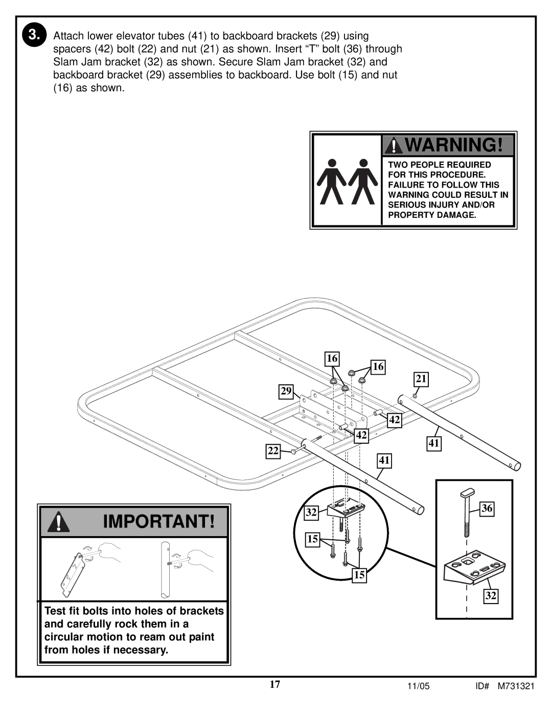 Huffy manual 11/05 ID# M731321 