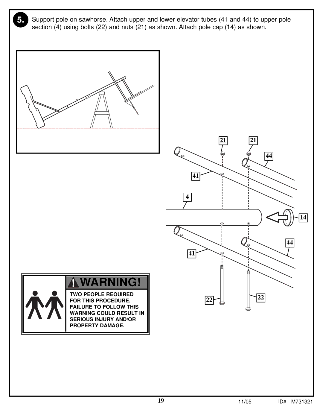 Huffy manual 11/05 ID# M731321 