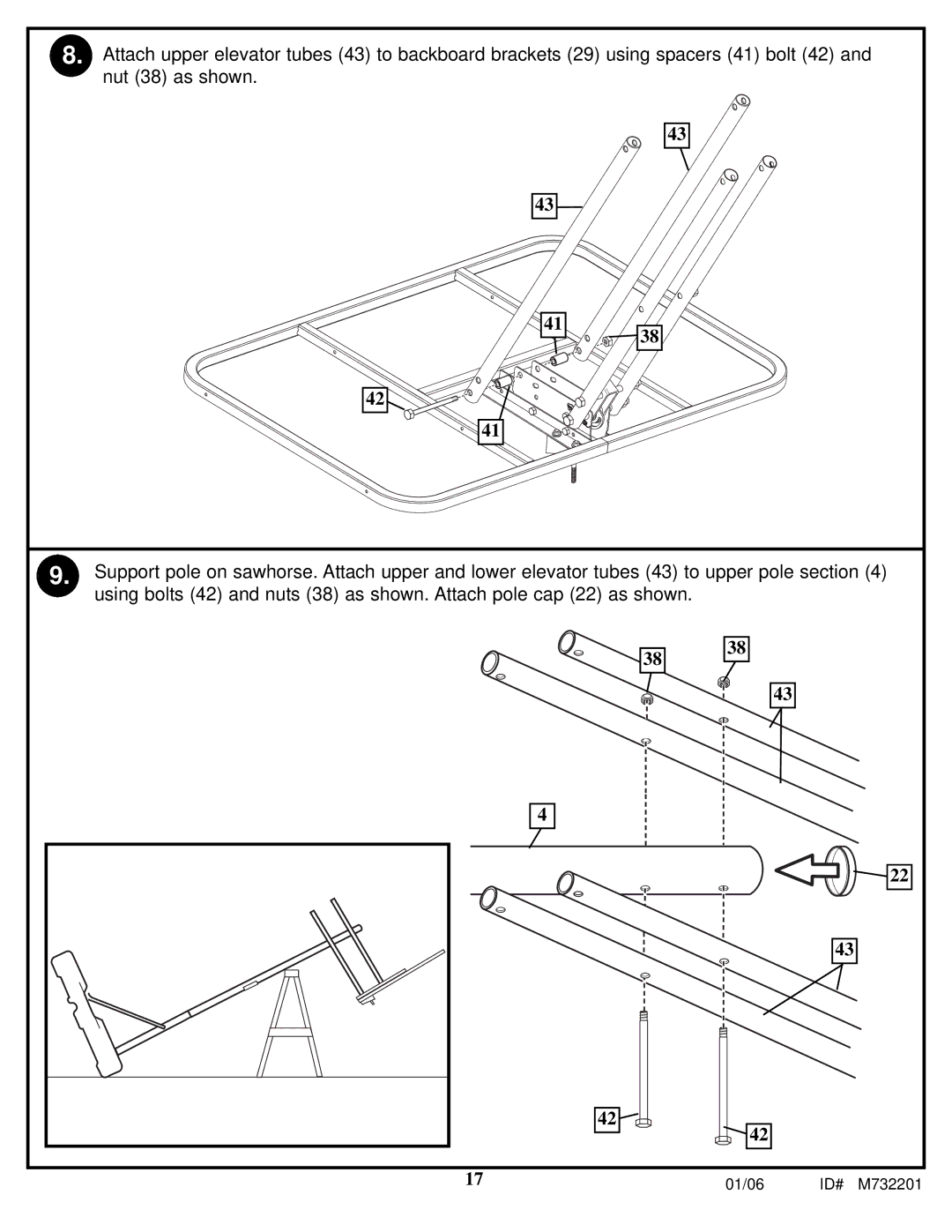 Huffy manual 01/06 ID# M732201 