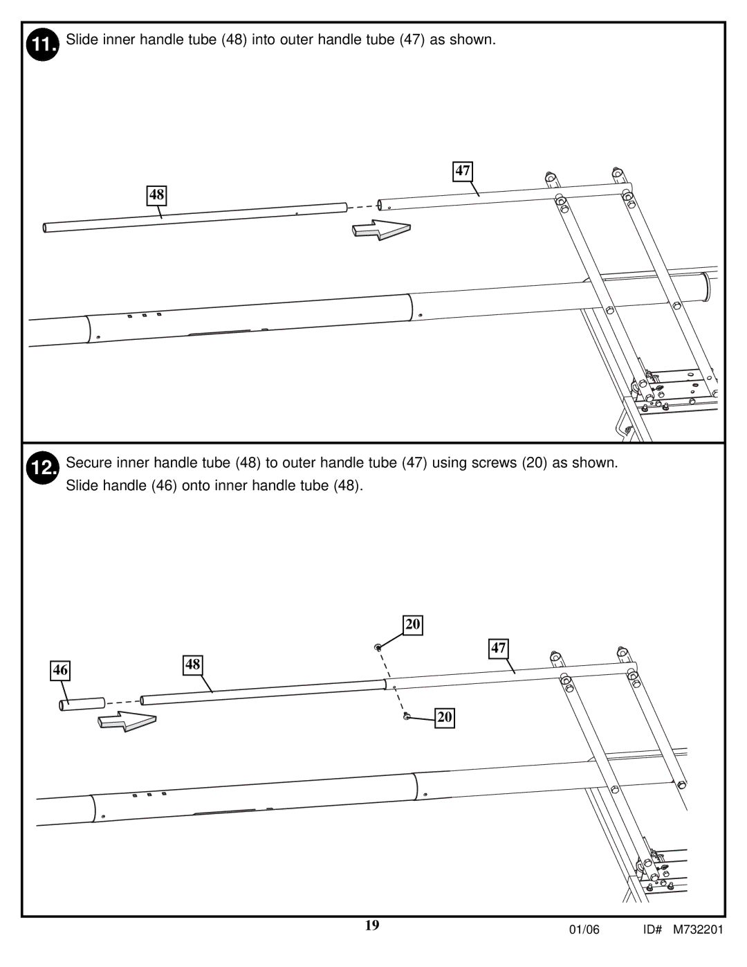 Huffy manual 01/06 ID# M732201 