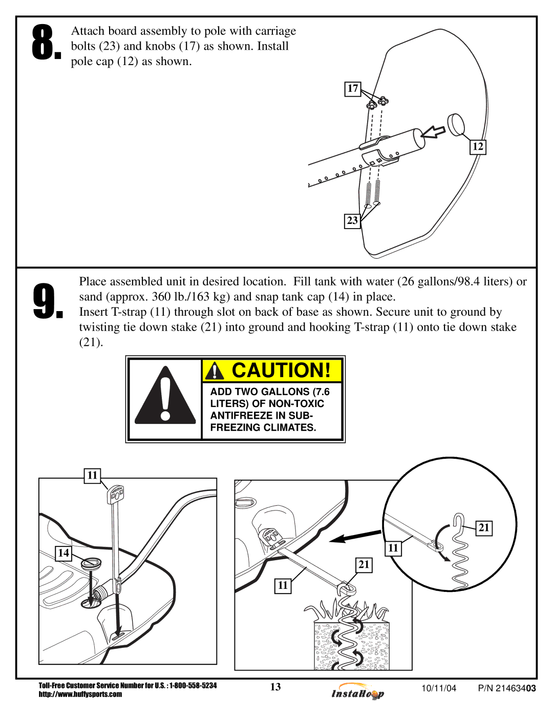 Huffy MGC6430, MGC6536 manual 10/11/04 214634 