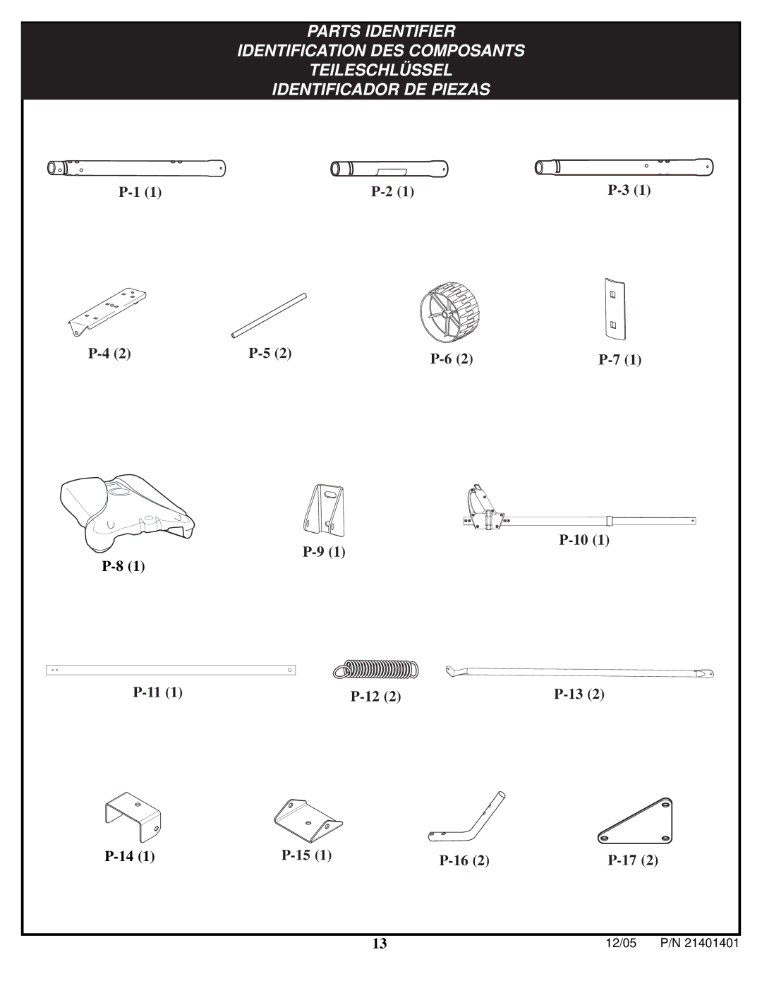 Huffy N5-101 manual 12/05 