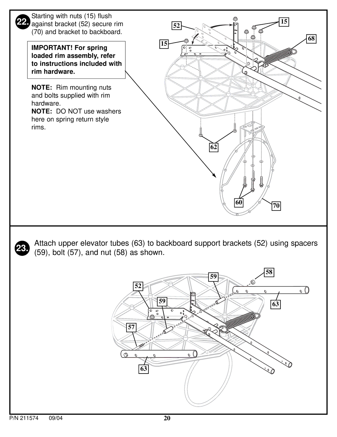 Huffy N53 W24700 manual 09/04 