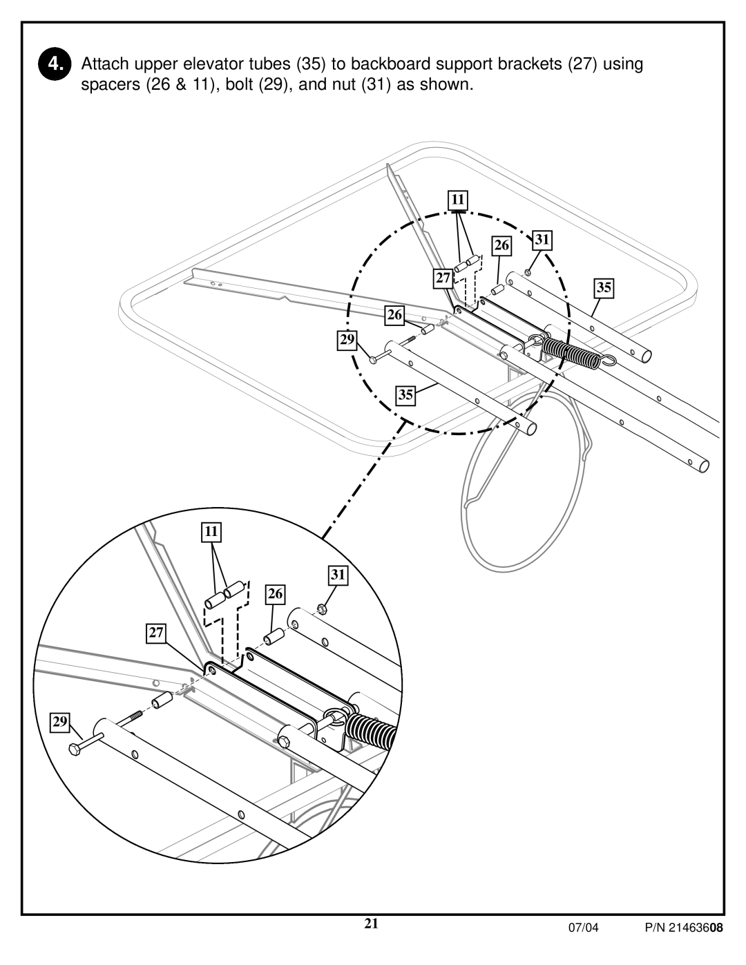 Huffy P/N 21463608 manual 07/04 