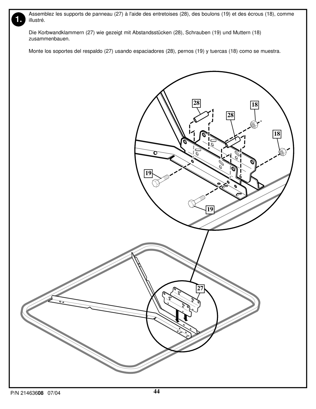 Huffy P/N 21463608 manual 