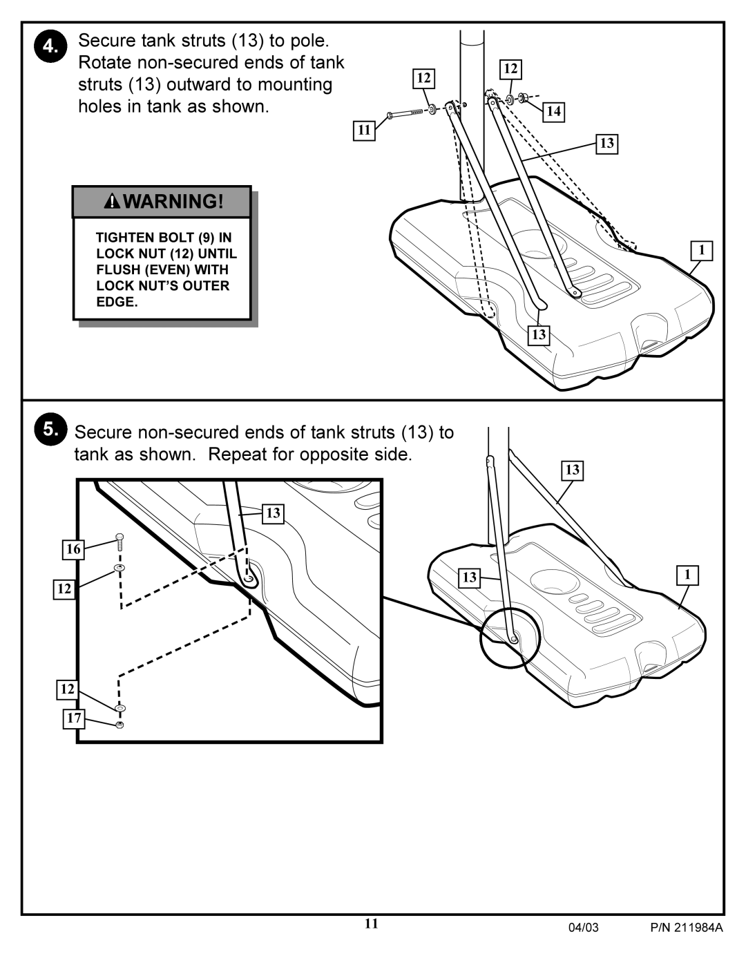 Huffy Pool System manual 04/03 211984A 