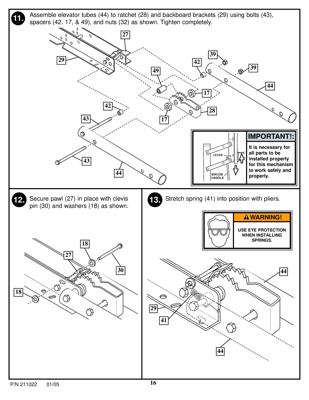 Huffy Portable System manual USE EYE Protection 