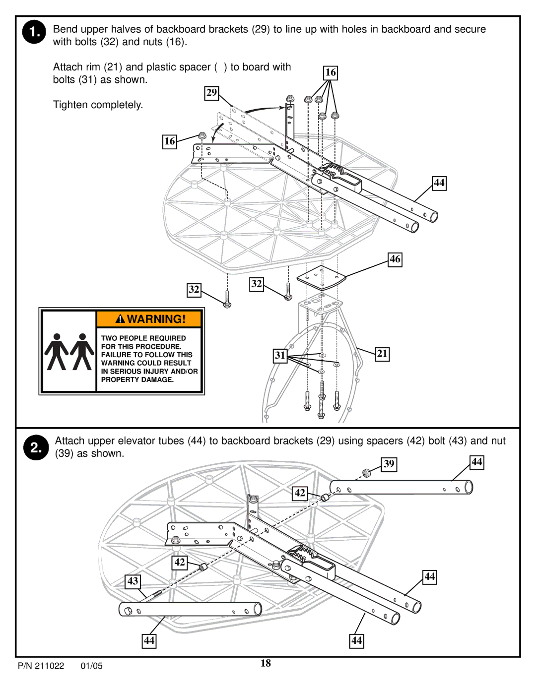 Huffy Portable System manual 01/05 