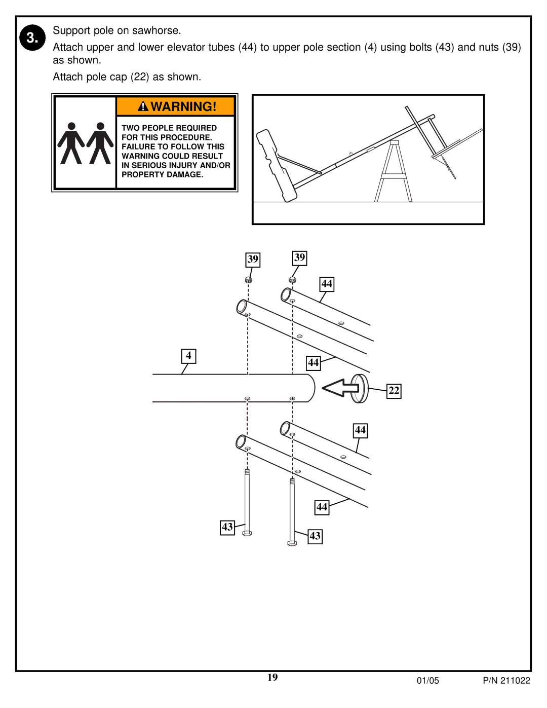 Huffy Portable System manual 01/05 