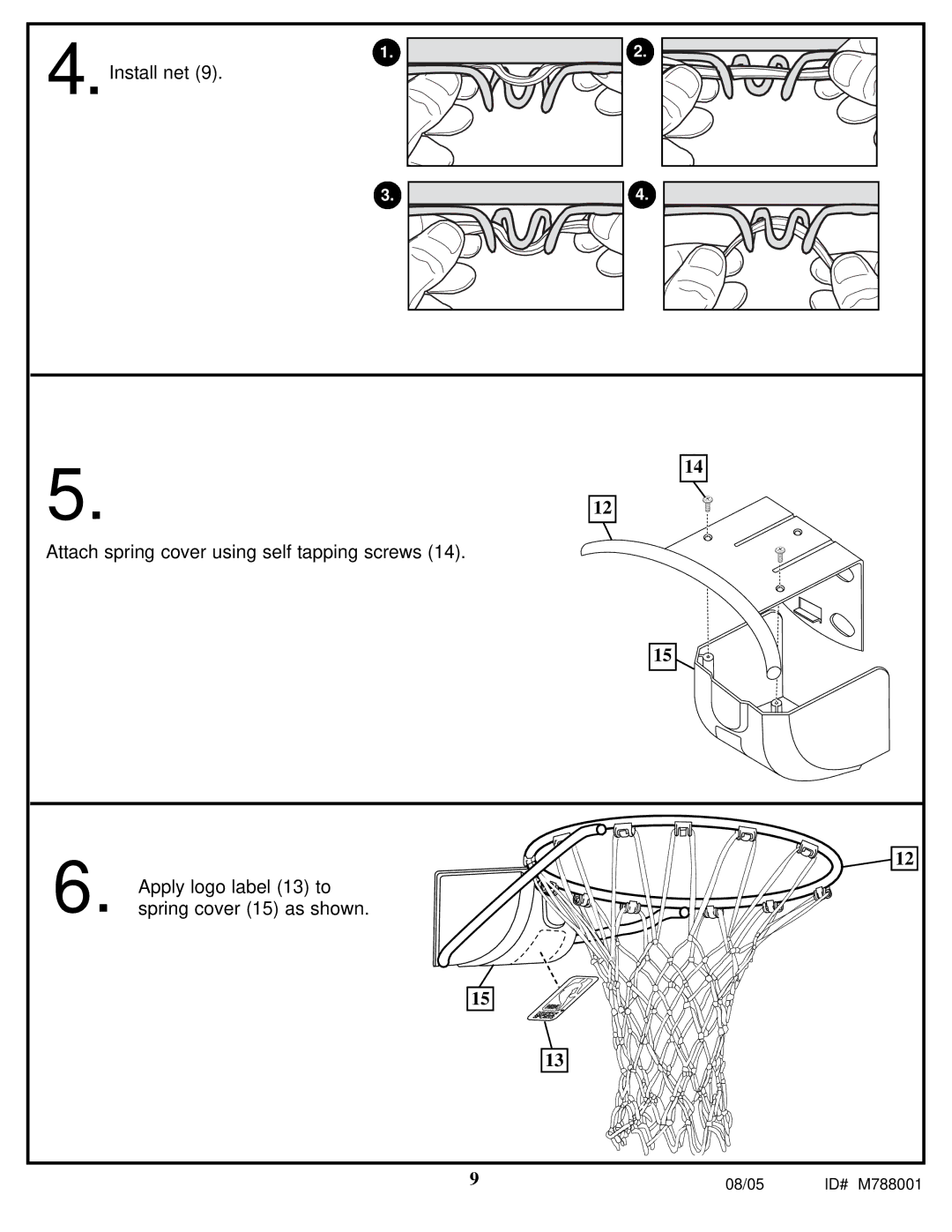 Huffy Pro Slam Rim manual Install net 