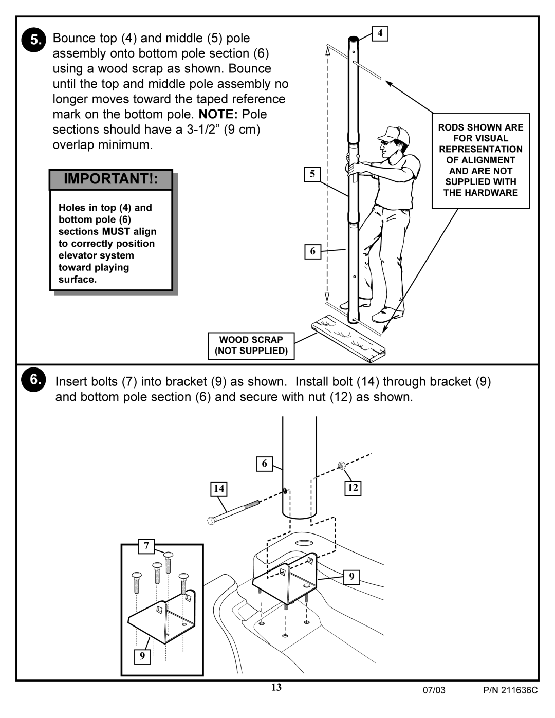 Huffy VP8100 manual 07/03 211636C 