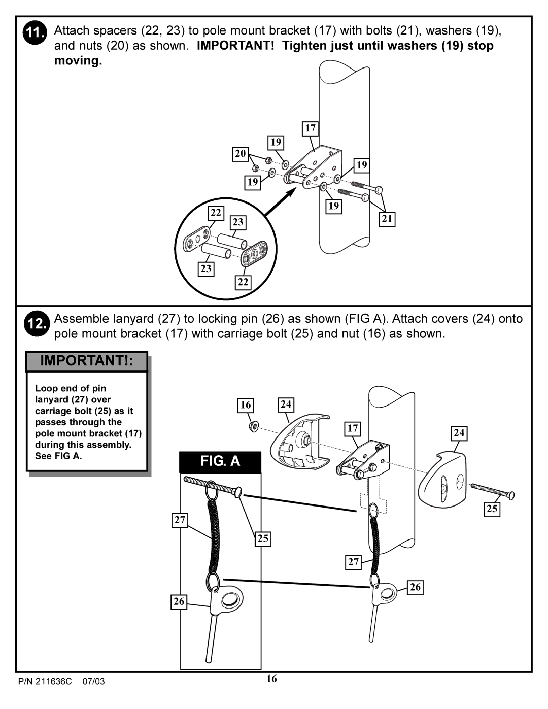 Huffy VP8100 manual FIG. a 