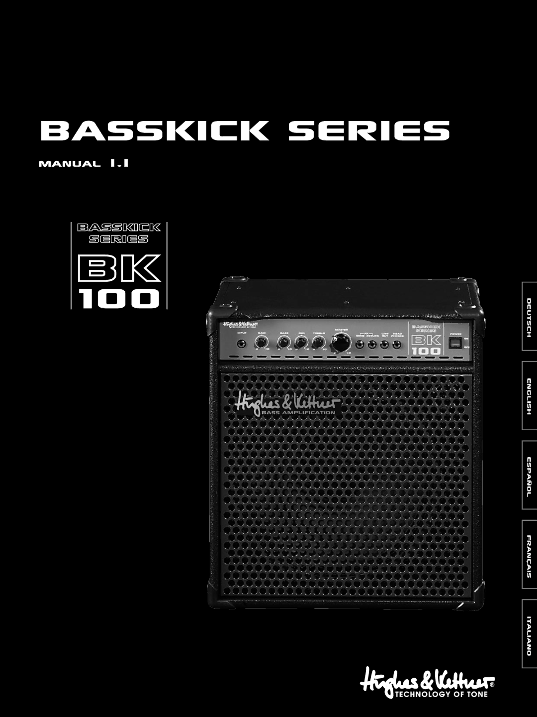 Hughes & Kettner Bass Kick 100 manual BassKick Series 