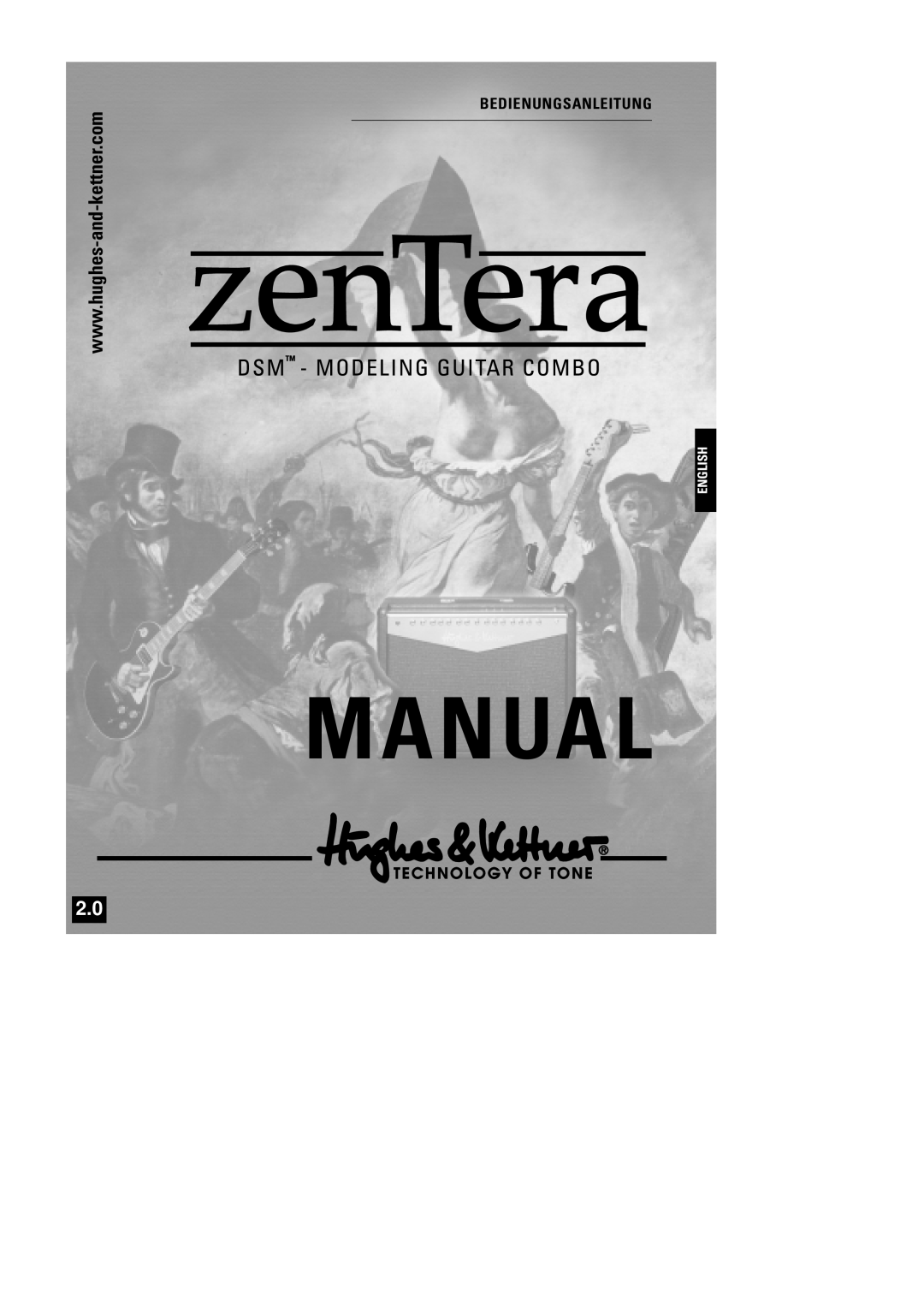 Hughes & Kettner DSM manual English, Manua L, Bedienungsanleitung 