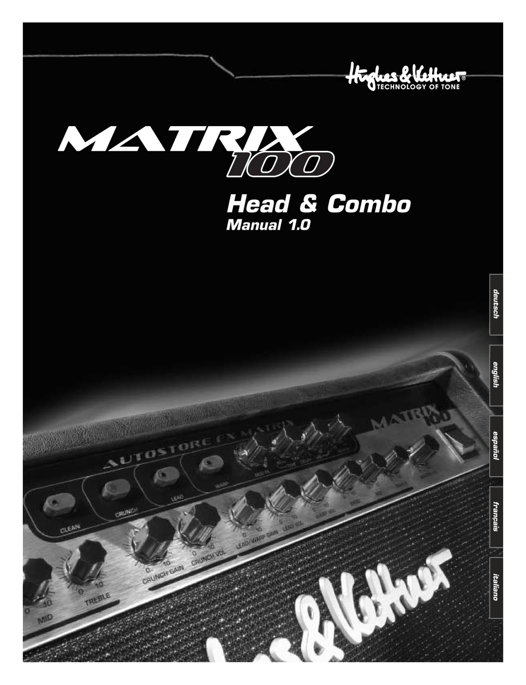 Hughes & Kettner Matrix 100 manual Head & Combo 