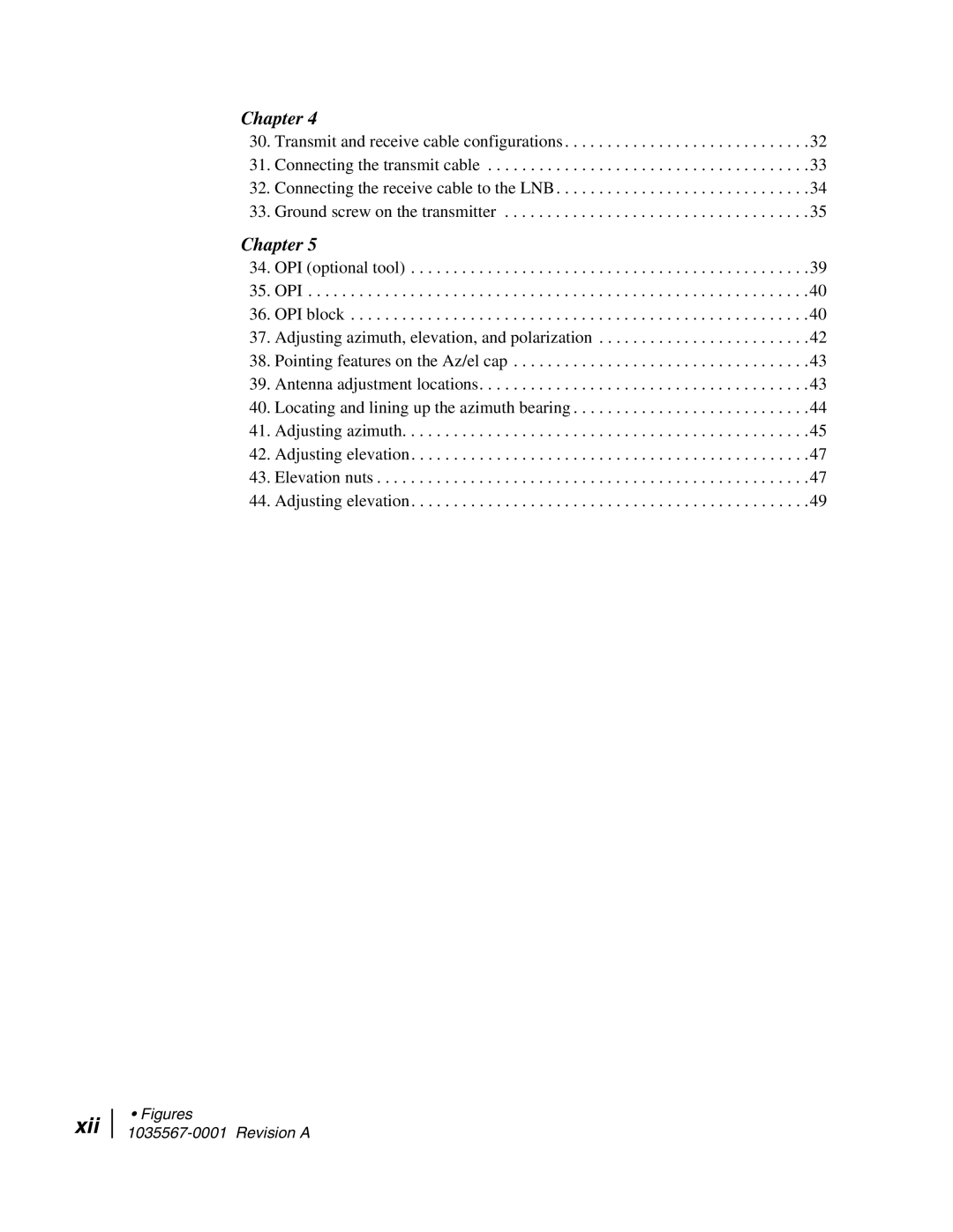 Hughes AN4-074-DF installation manual Xii 