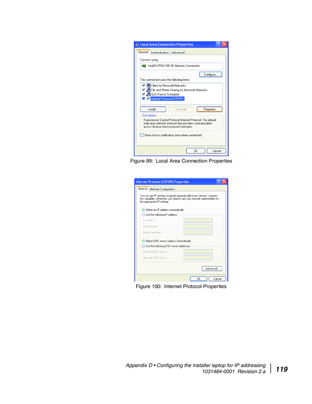 Hughes DW4020 manual 119, Local Area Connection Properties 