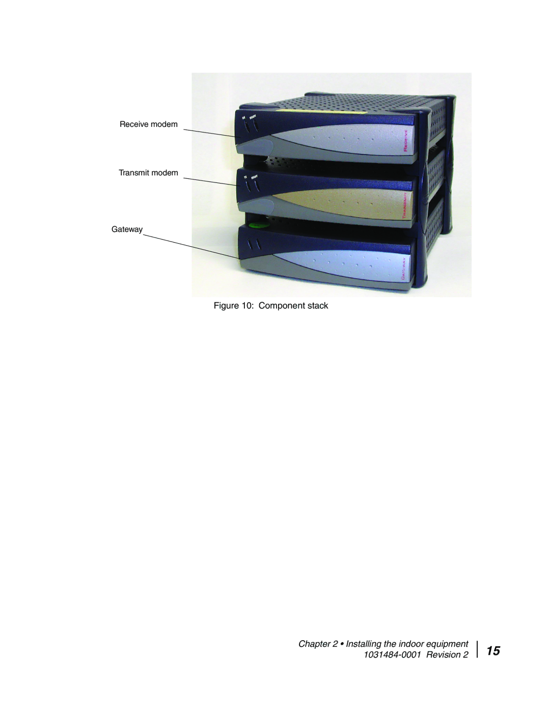 Hughes DW4020 manual Component stack 