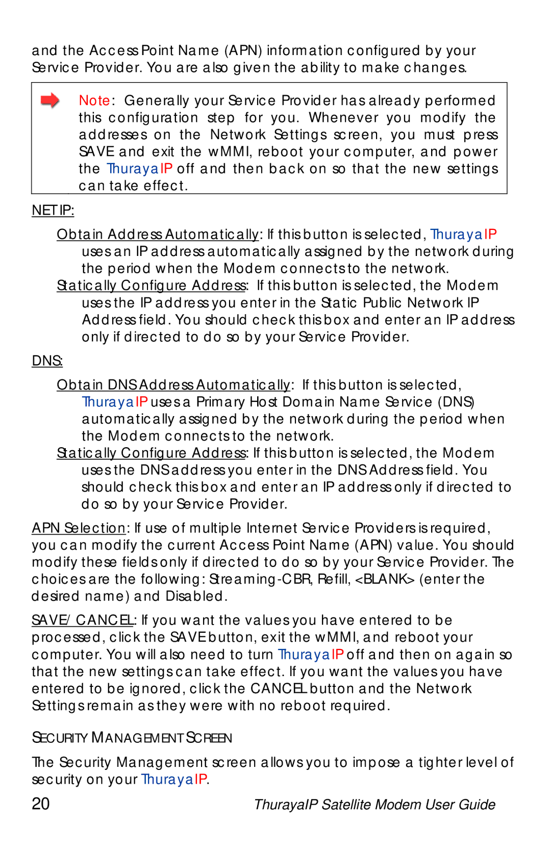 Hughes ThurayaIP warranty Net Ip 