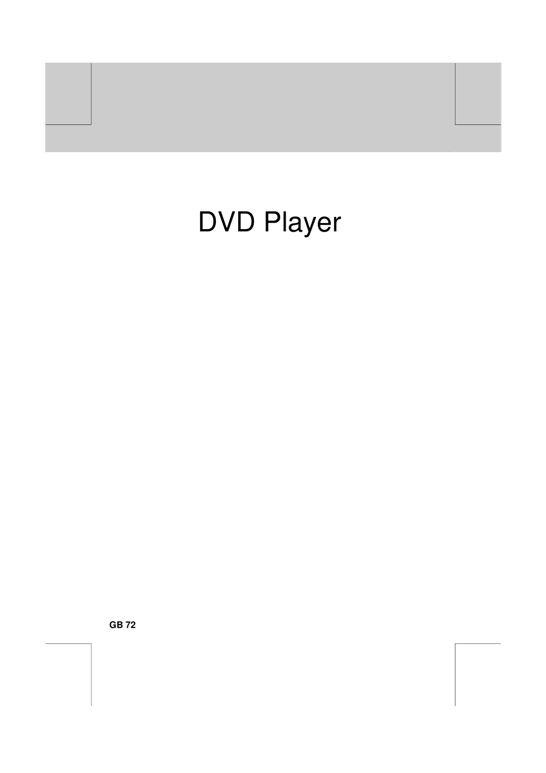 Humax DV-1000T manual DVD Player 