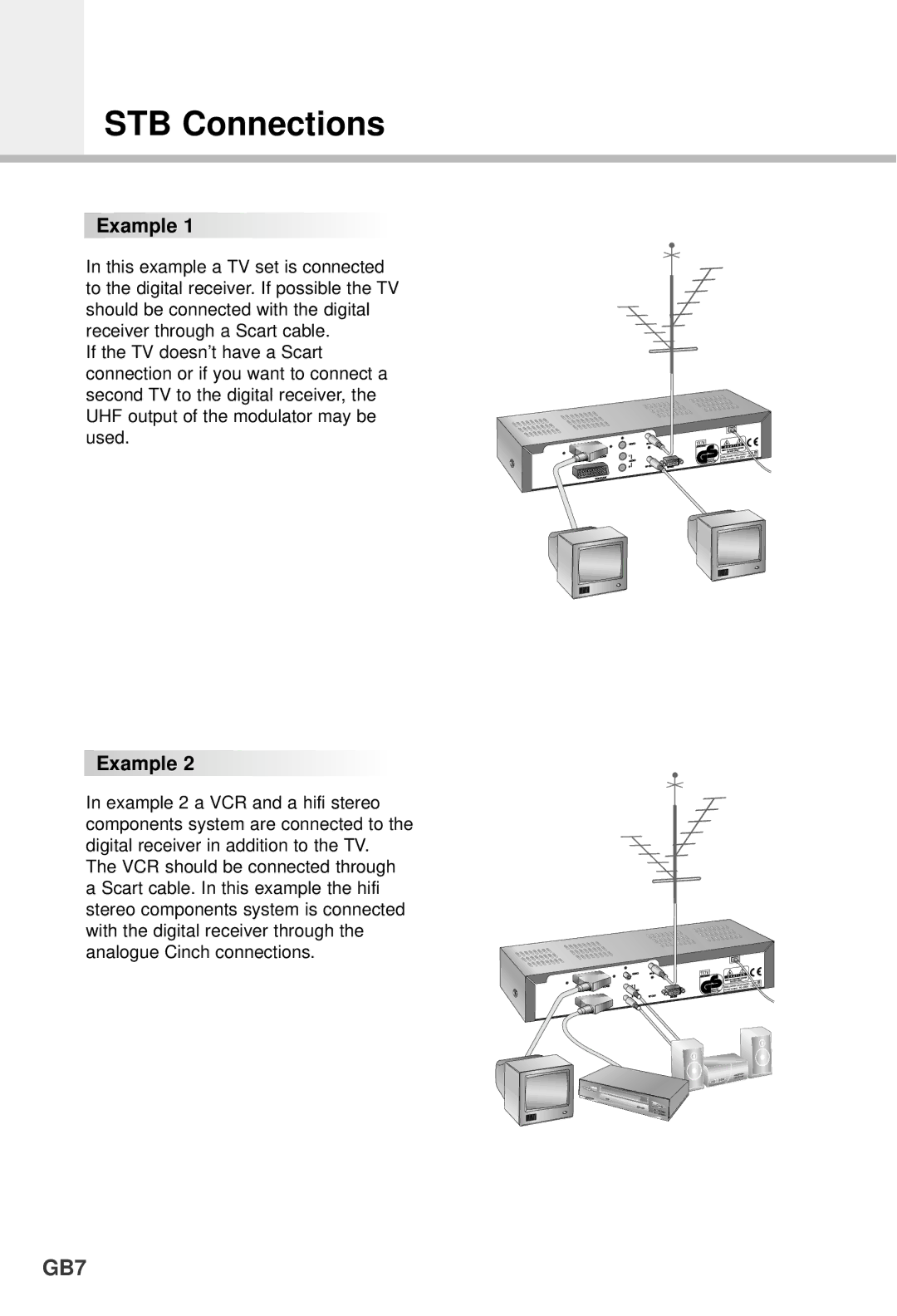 Humax F1-4000T manual GB7, Example 