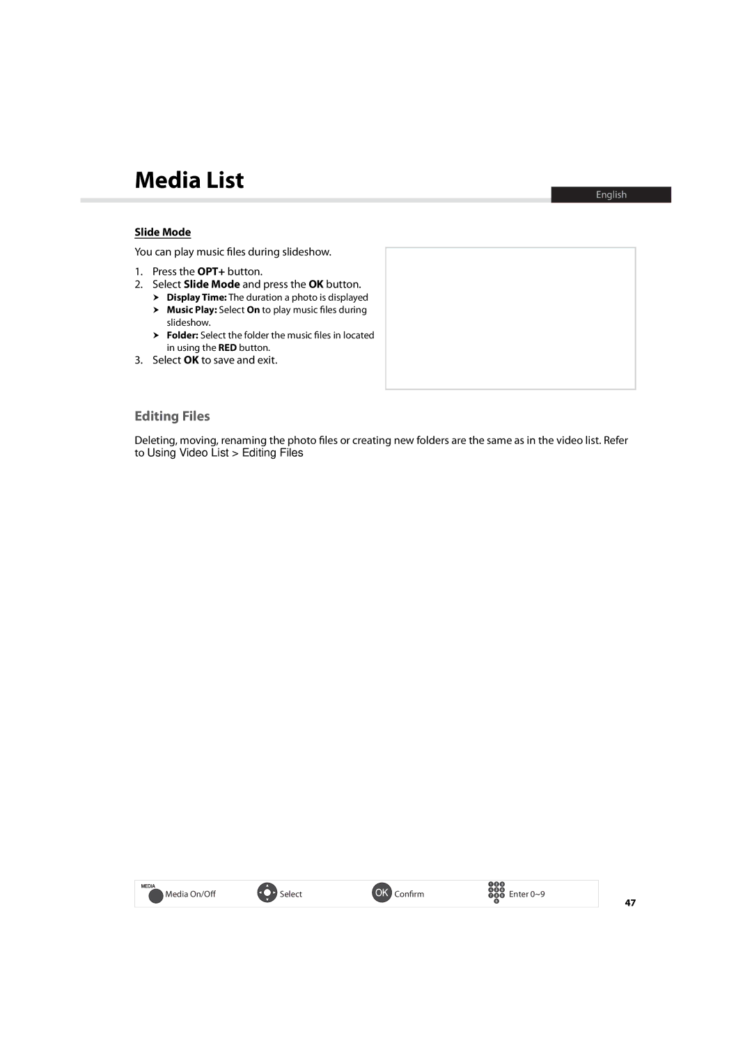 Humax HDR-7500T user manual Slide Mode 