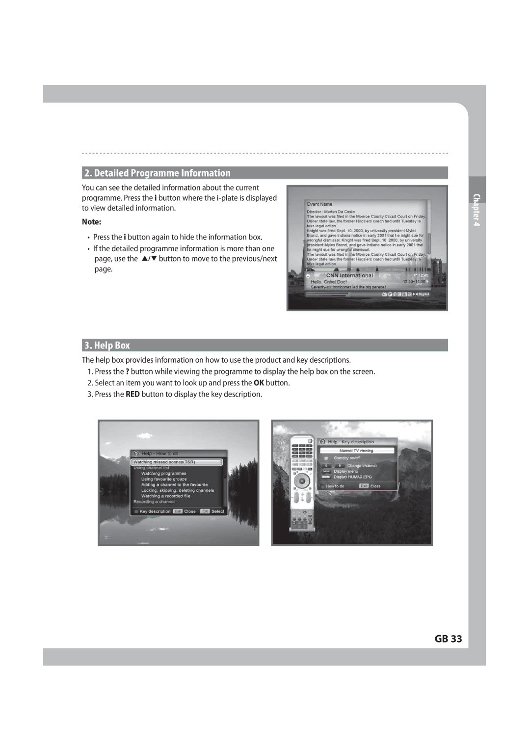 Humax IRCI-PVR manual %FUBJMFE1SPHSBNNF*OGPSNBUJPO, Fmq#Py, UpWjfxEfubjmfeJogpsnbujpo 