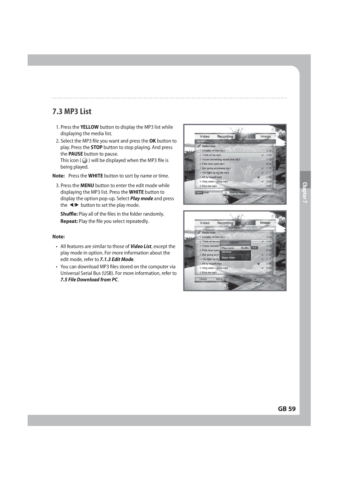 Humax IRCI-PVR manual .1-JTU, 1SFTTUIF&--08CVUUPOUPEJTQMBZUIF.1MJTUXIJMF 