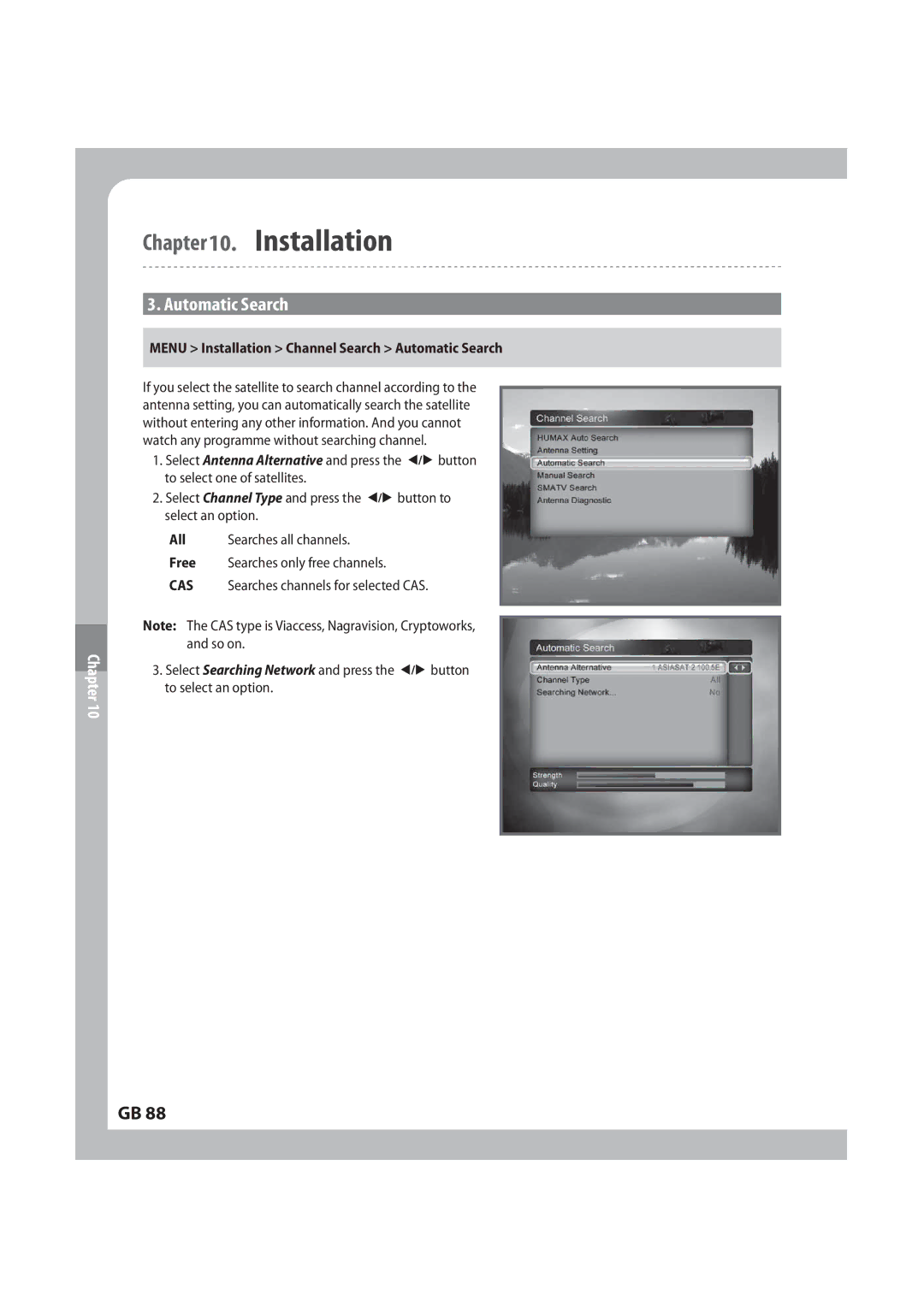 Humax IRCI-PVR manual VUPNBUJD4FBSDI, *OTUBMMBUJPO$IBOOFM4FBSDIVUPNBUJD4FBSDI, TfmfduBoPqujpo, Sff 