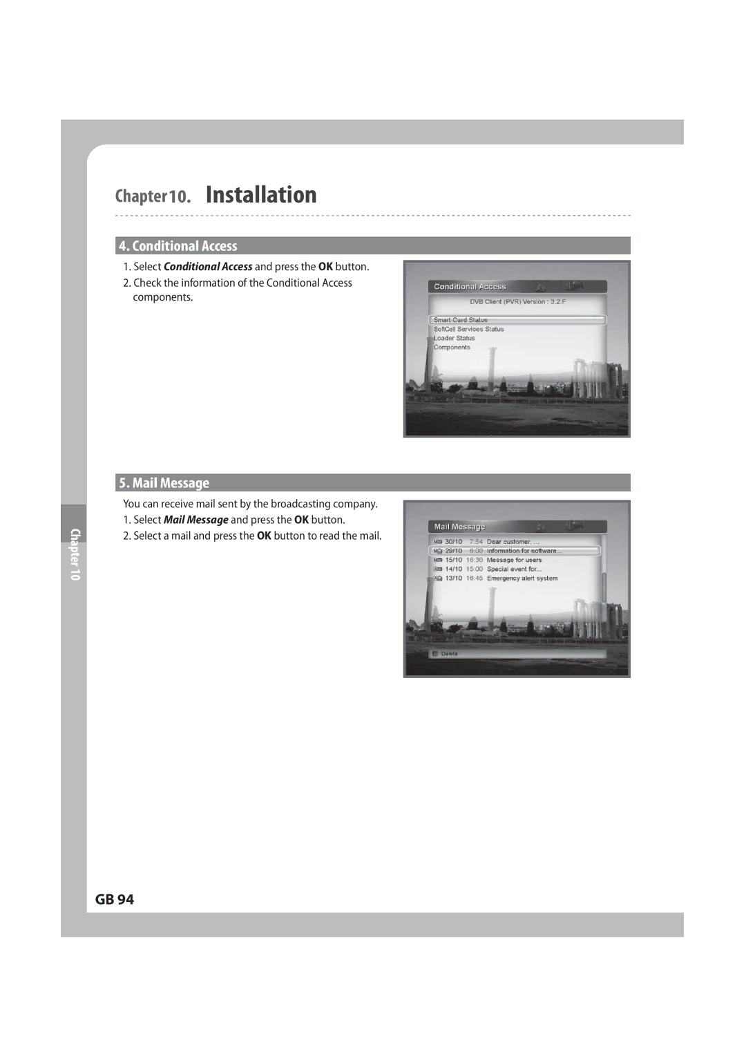 Humax IRCI-PVR manual $PoejujpobmDdftt, .Bjm.Fttbhf, Dpnqpofout 