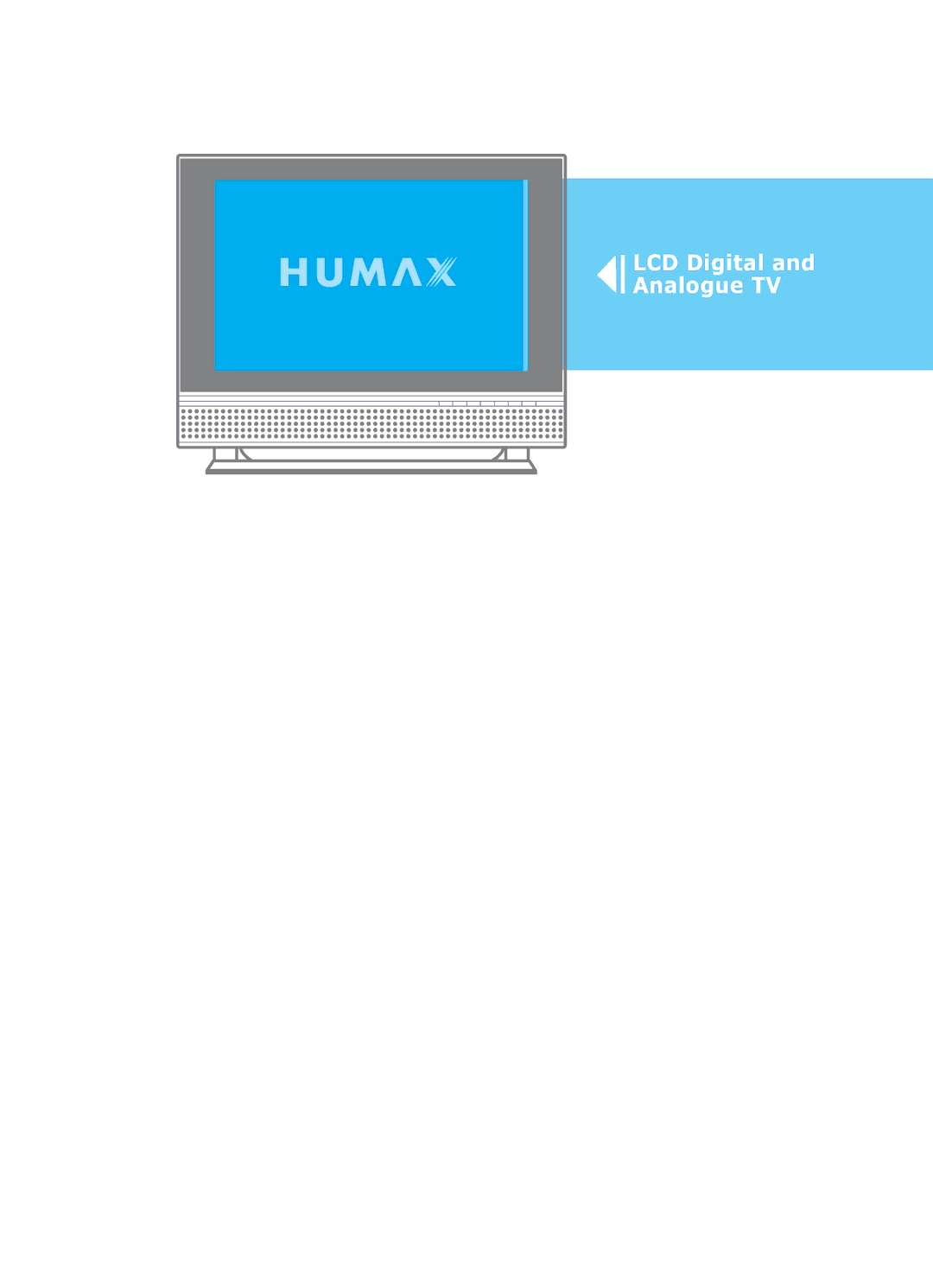 Humax LGB-26TPVR manual LCD Digital and Analogue TV 