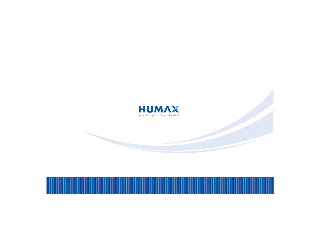 Humax Set-Top Box user manual 