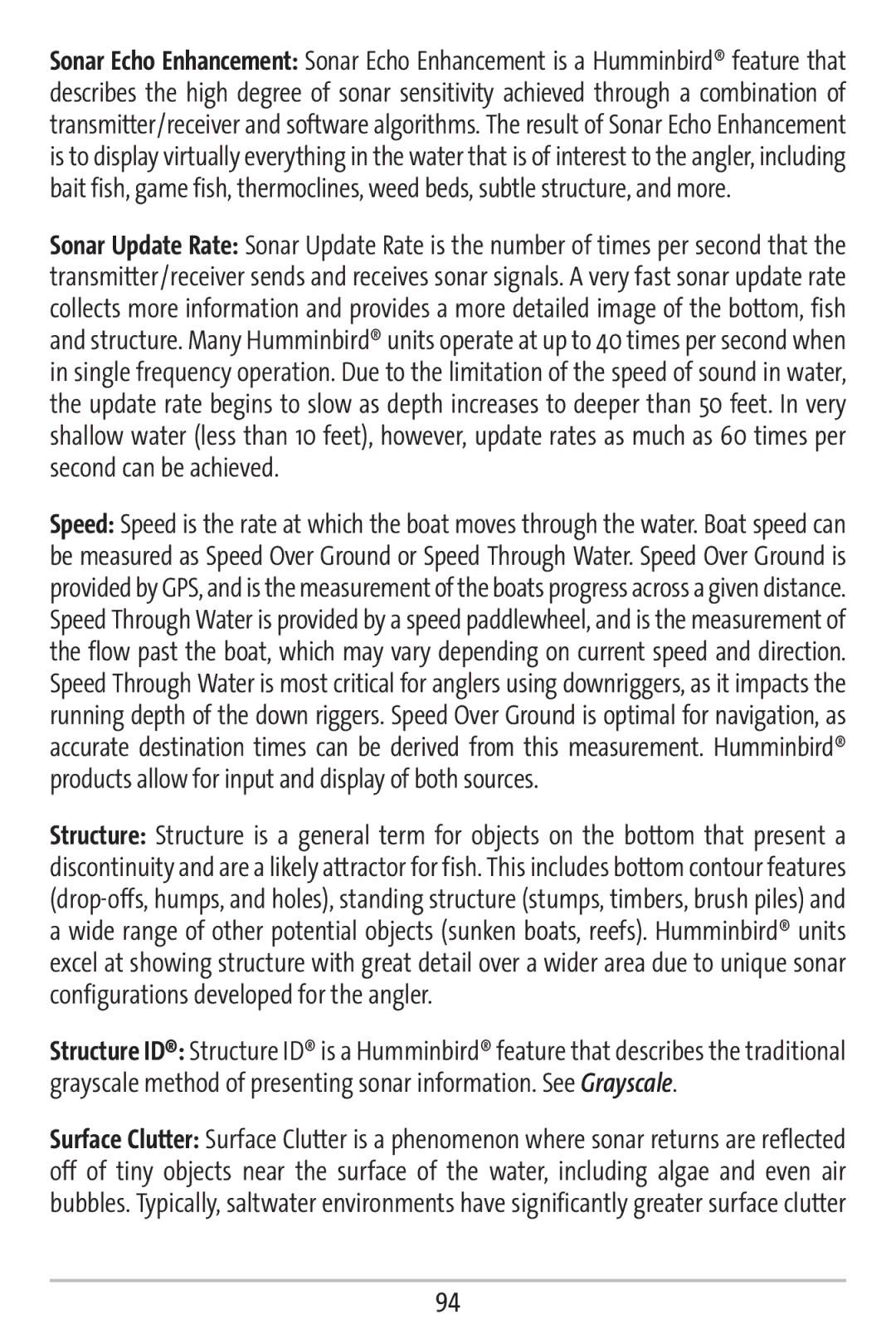 Humminbird 161 manual 