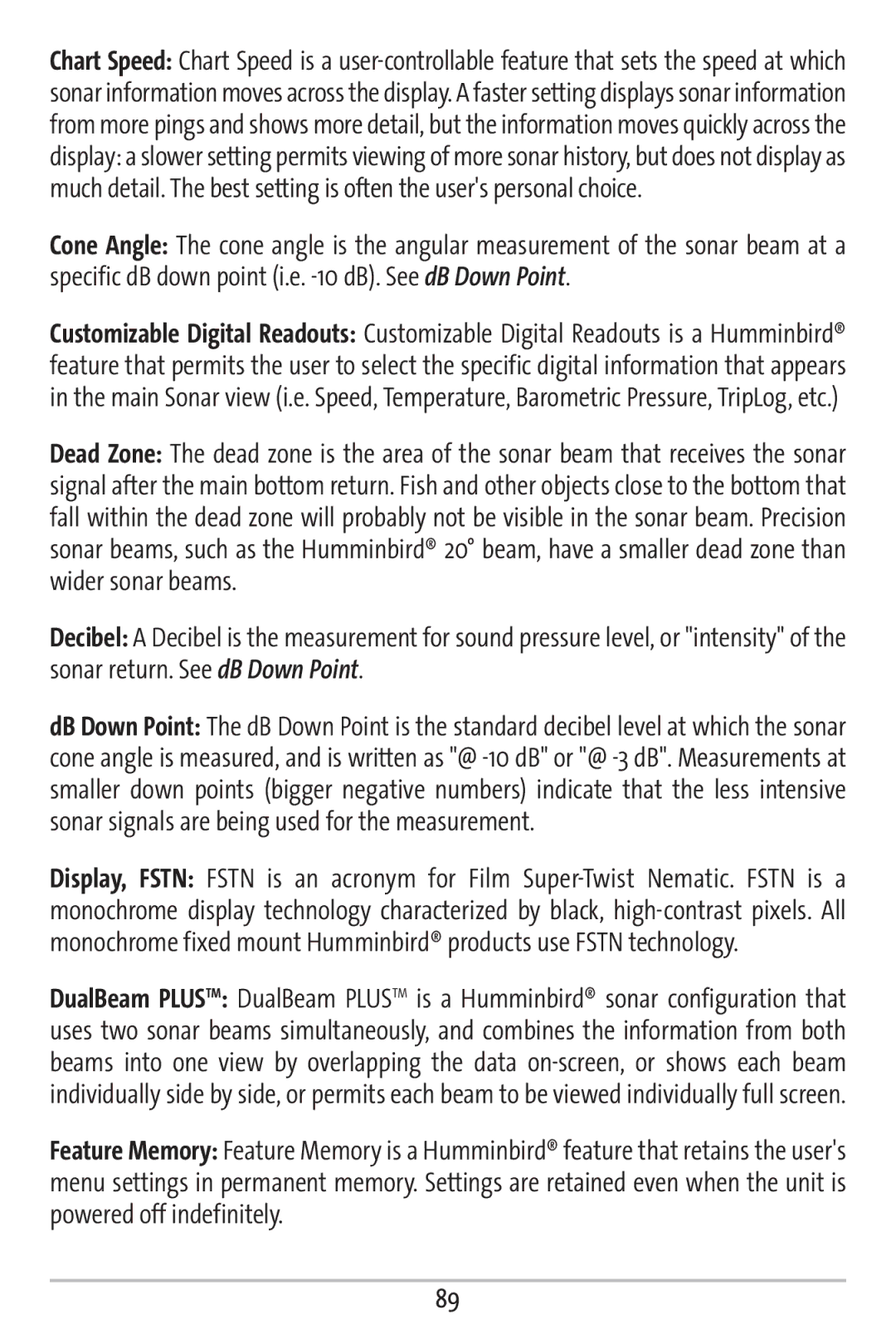 Humminbird 161 manual 