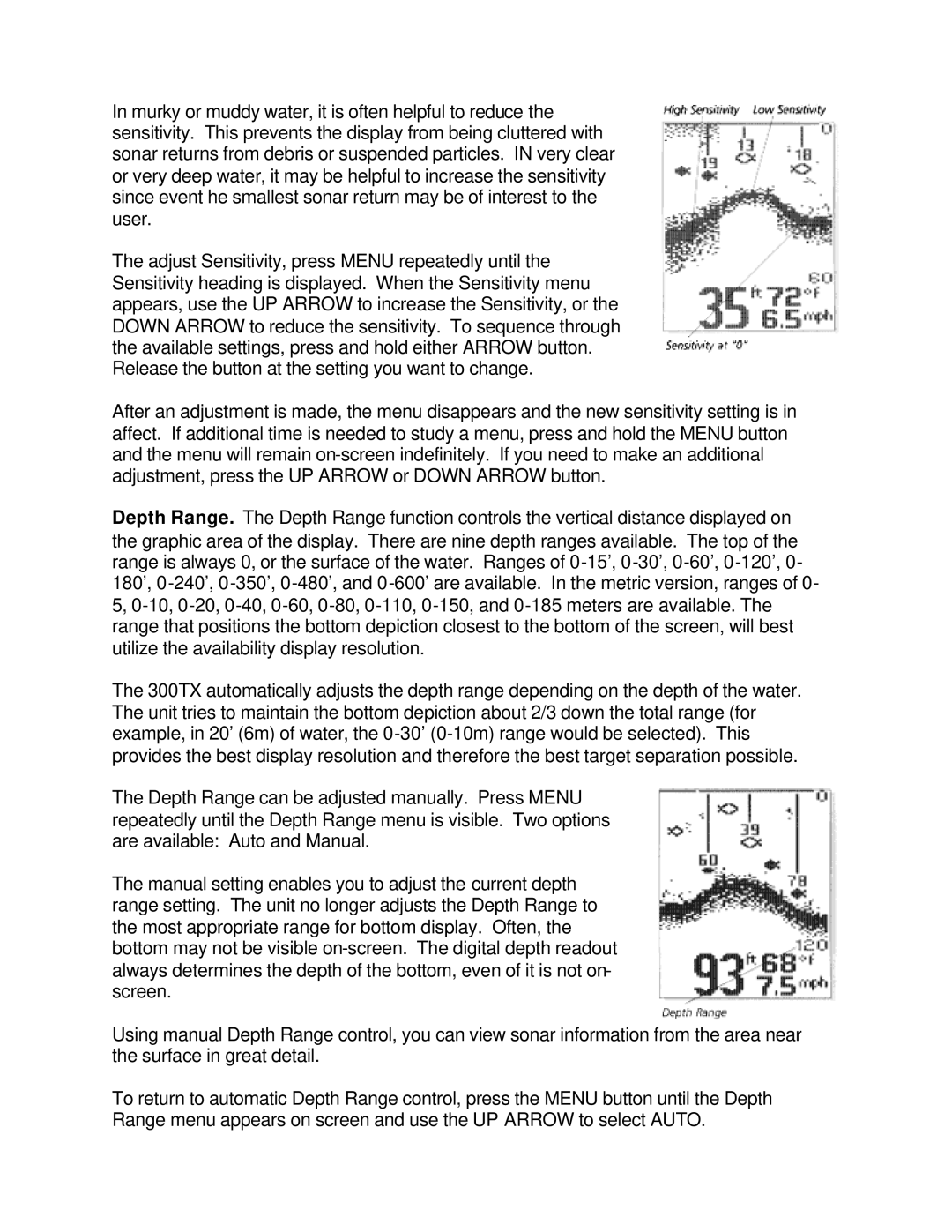 Humminbird 300TX manual 