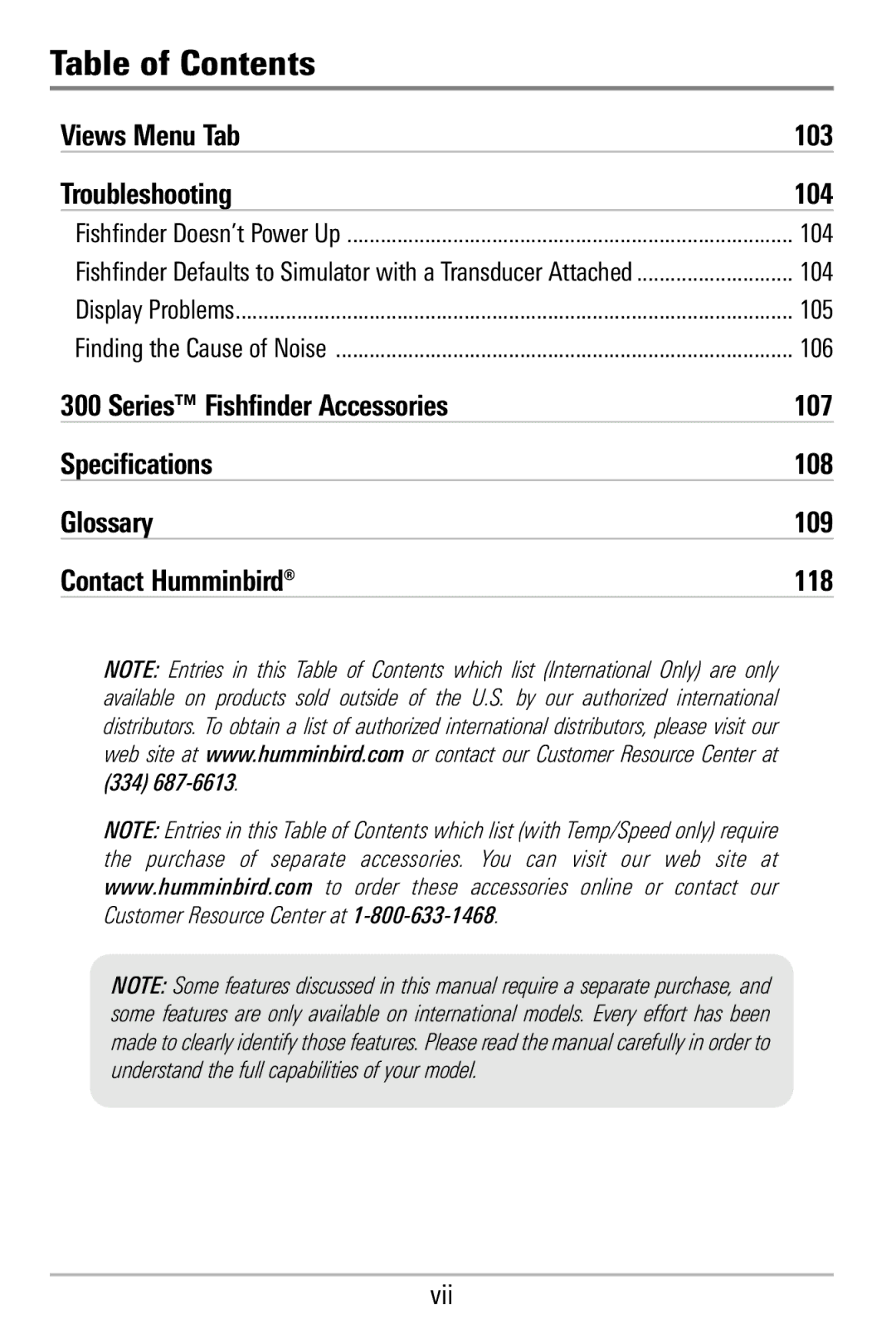 Humminbird 365i manual Views Menu Tab 