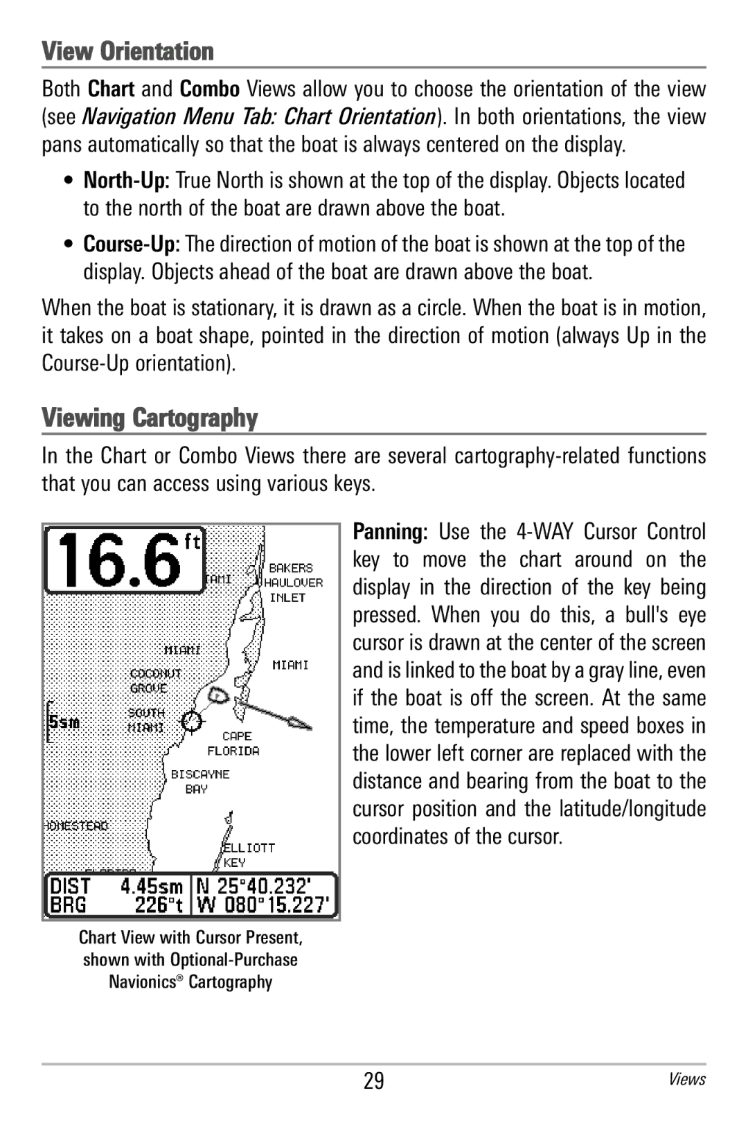 Humminbird 365i manual View Orientation 