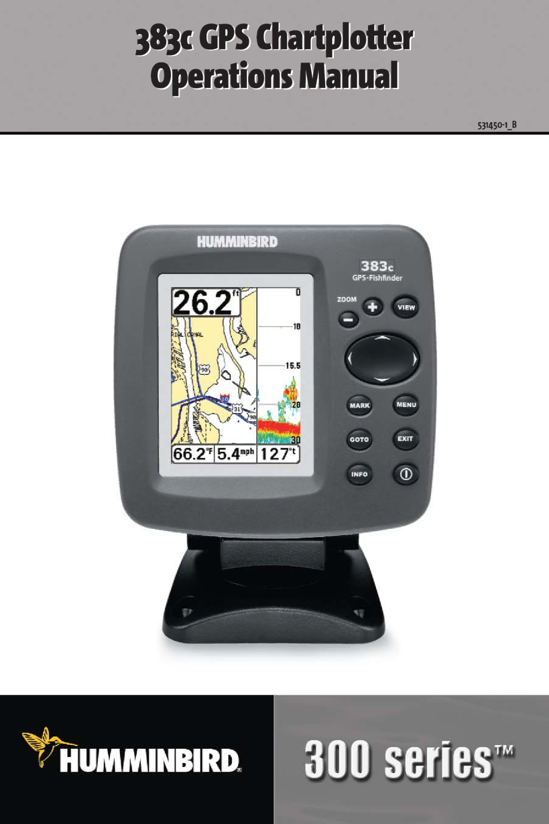 Humminbird manual 383c GPS Chartplotter Operations Manual 