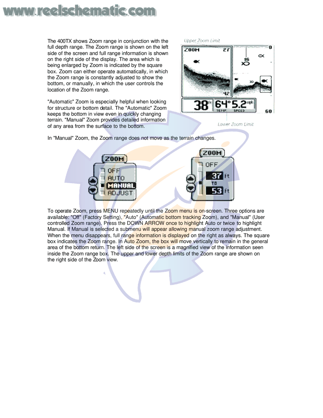 Humminbird 400TX manual 