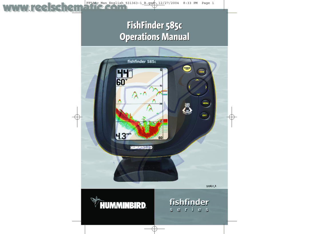 Humminbird 531363-1_A manual FishFinder 585c Operations Manual 