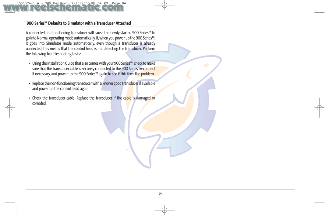 Humminbird 531374-1_A manual Series Defaults to Simulator with a Transducer Attached 