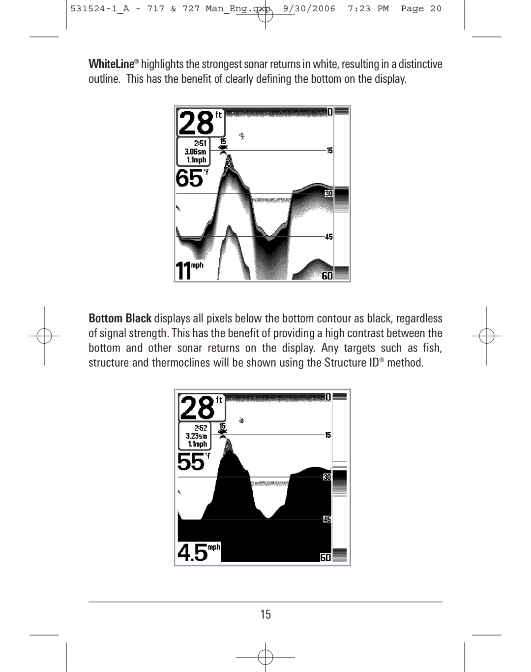 Humminbird manual 531524-1A 717 & 727 ManEng.qxp 9/30/2006 723 PM 