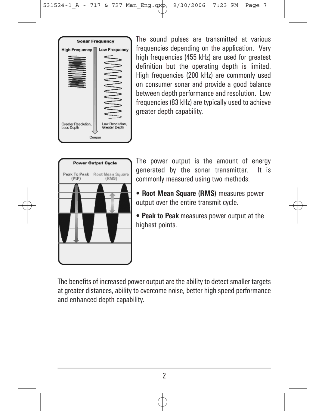 Humminbird manual 531524-1A 717 & 727 ManEng.qxp 9/30/2006 723 PM 