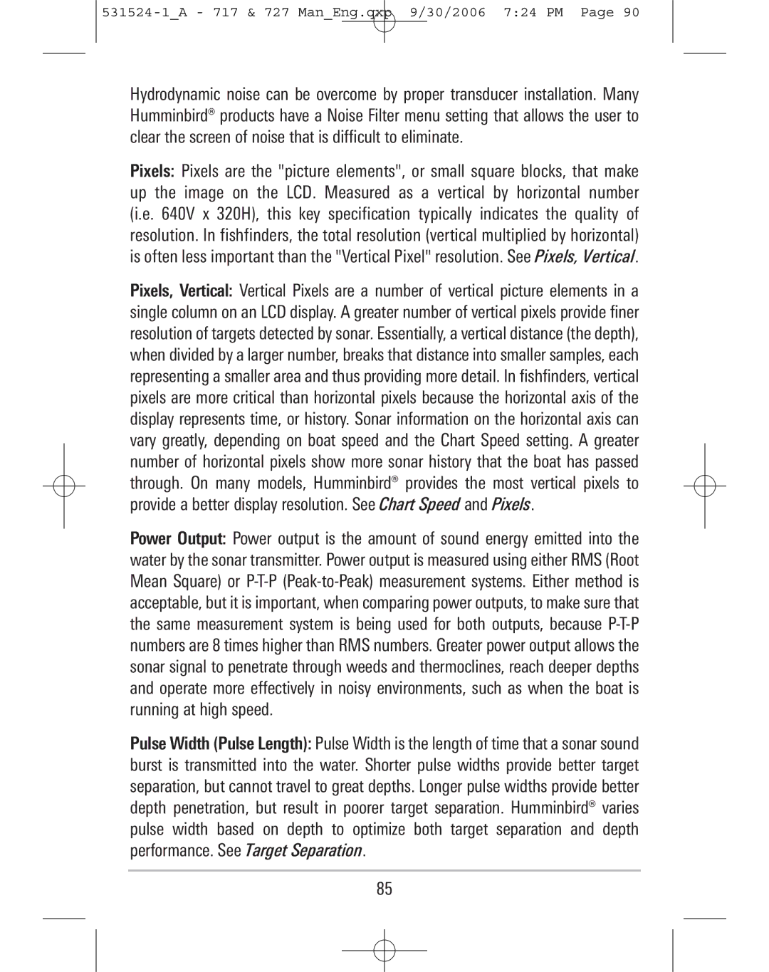 Humminbird manual 531524-1A 717 & 727 ManEng.qxp 9/30/2006 724 PM 