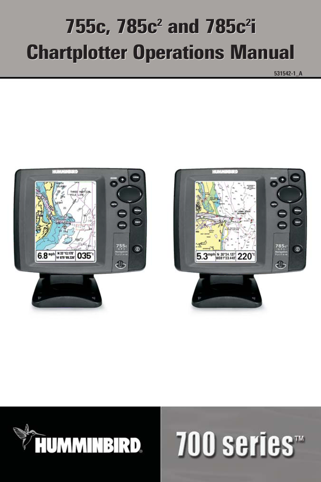 Humminbird 785C2I, 755C manual 755c, 785c2 and 785c2i 